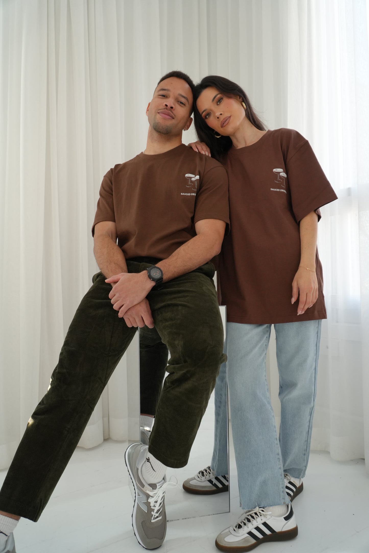 'espresso martini' drop shoulder tee