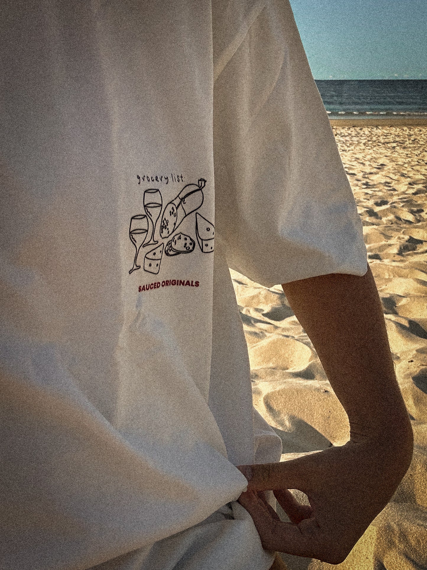 'grocery list' tee