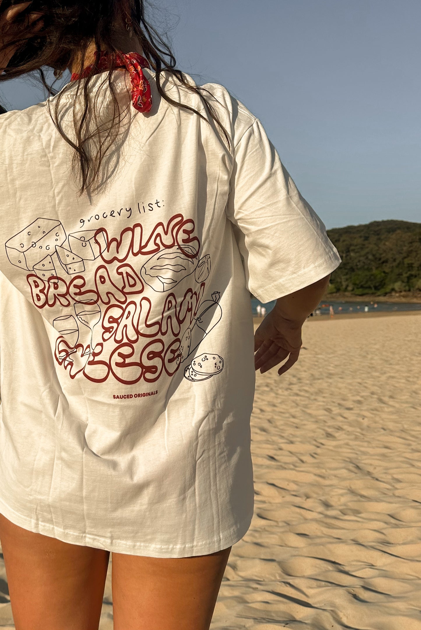 'grocery list' tee