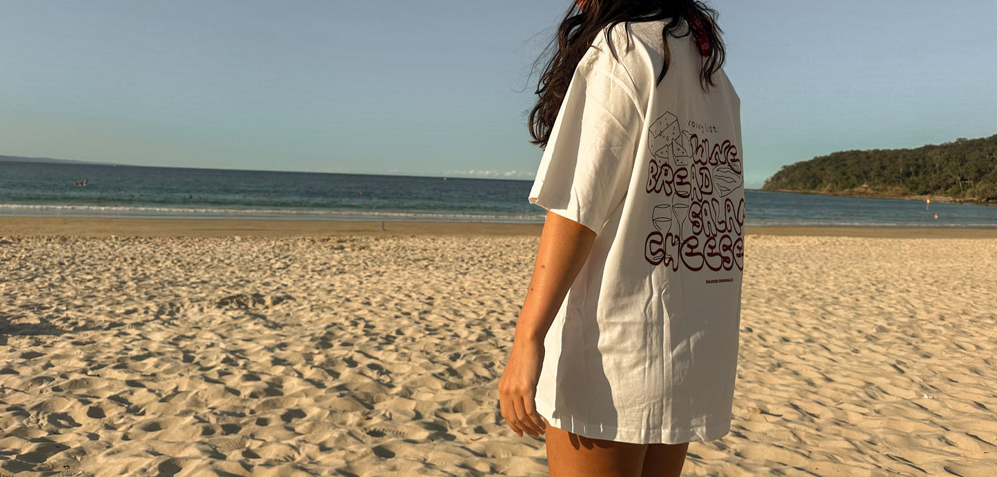 'grocery list' tee