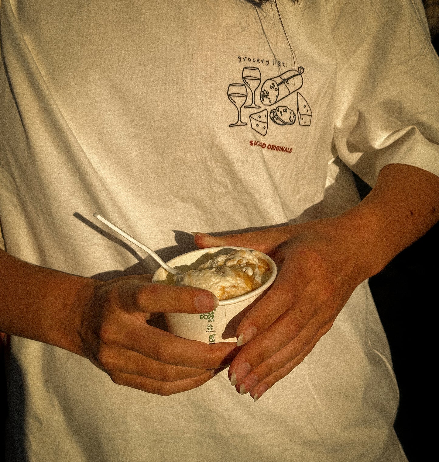 'grocery list' tee