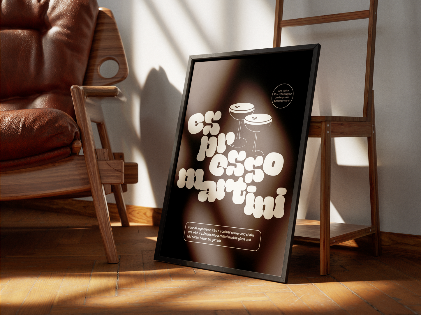 'espresso martini' premium quality art print
