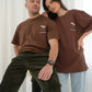 'espresso martini' drop shoulder tee