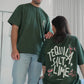 'make it spicy' drop shoulder tee