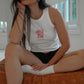 'tequila, salt, lime' tank top