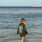 'tequila, salt, lime' long sleeve oversized tee
