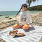 'beach picnic would solve all my problems' long sleeve tee