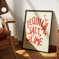 'tequila, salt, lime' premium quality art print